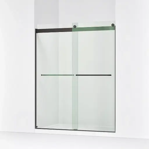 [KOH-706015-L-ABZ] Kohler 706015-L-ABZ Levity 74" H Sliding Shower Door Anodized Dark Bronze