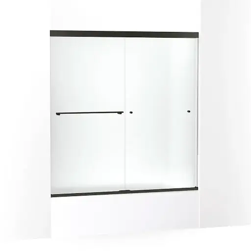 [KOH-707002-D3-ABZ] Kohler 707002-D3-ABZ Revel 62" Sliding Glass Shower Door Anodized Dark Bronze