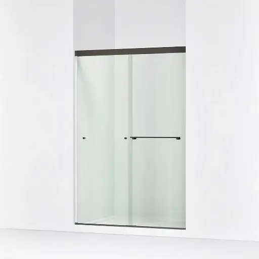 [KOH-707100-L-ABZ] Kohler 707100-L-ABZ Revel 70" Sliding Glass Shower Door Anodized Dark Bronze