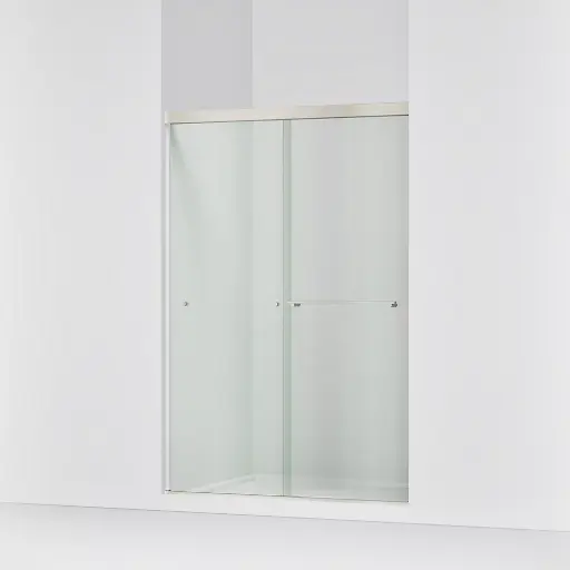 [KOH-707100-L-BNK] Kohler 707100-L-BNK Revel 1/4 70 X 47-5/8 Sliding Shower Door Anodized Brushed Nickel