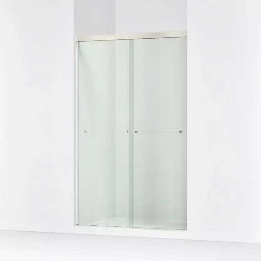 [KOH-707106-L-BNK] Kohler 707106-L-BNK Revel 76" Sliding Glass Shower Door Anodized Brushed Nickel
