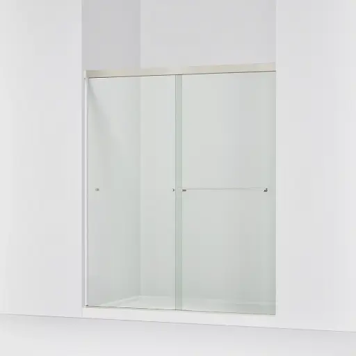[KOH-707200-L-BNK] Kohler 707200-L-BNK Revel 1/4 70 X 59-5/8 Sliding Shower Door Anodized Brushed Nickel