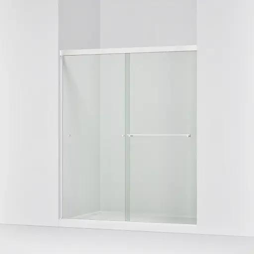 [KOH-707200-L-SHP] Kohler 707200-L-SHP Revel 1/4 70 X 59-5/8 Sliding Shower Door Bright Polished Silver