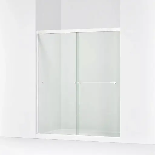 [KOH-707201-L-SHP] Kohler 707201-L-SHP Revel 70" Sliding Glass Shower Door Bright Polished Silver
