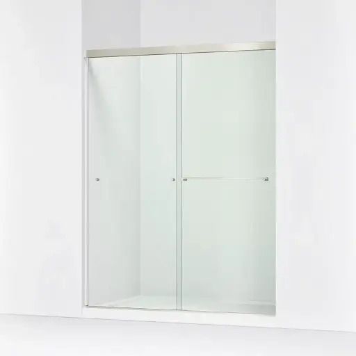 [KOH-707206-L-BNK] Kohler 707206-L-BNK Revel 76" H Sliding Glass Shower Door Anodized Brushed Nickel