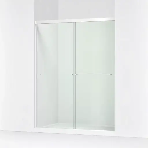 [KOH-707206-L-SHP] Kohler 707206-L-SHP Revel 76" H Sliding Glass Shower Door Bright Polished Silver
