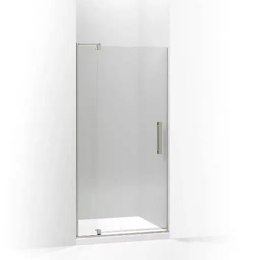 [KOH-707516-L-BNK] Kohler 707516-L-BNK Revel 74" Pivot Glass Shower Door Anodized Brushed Nickel