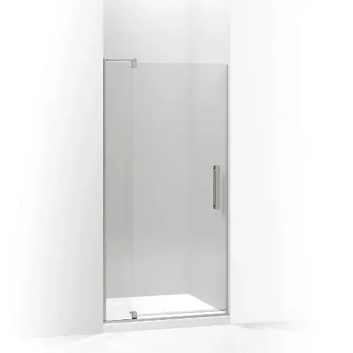 [KOH-707536-L-BNK] Kohler 707536-L-BNK Revel 74" Pivot Glass Shower Door Anodized Brushed Nickel