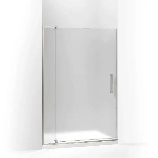 [KOH-707541-D3-BNK] Kohler 707541-D3-BNK Revel 70" Pivot Glass Shower Door Anodized Brushed Nickel