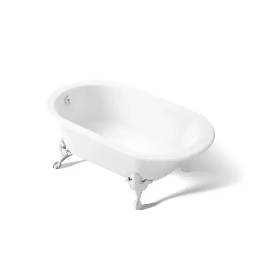 [KOH-710-W-0] Kohler 710-W-0 Iron Works Historic 66" x 36" Freestanding Bath White
