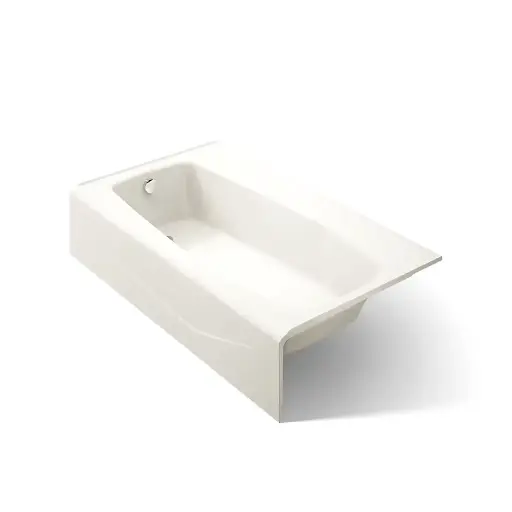 [KOH-713-96] Kohler 713-96 Villager 60" x 34-1/4" Alcove Bath Left Drain Biscuit
