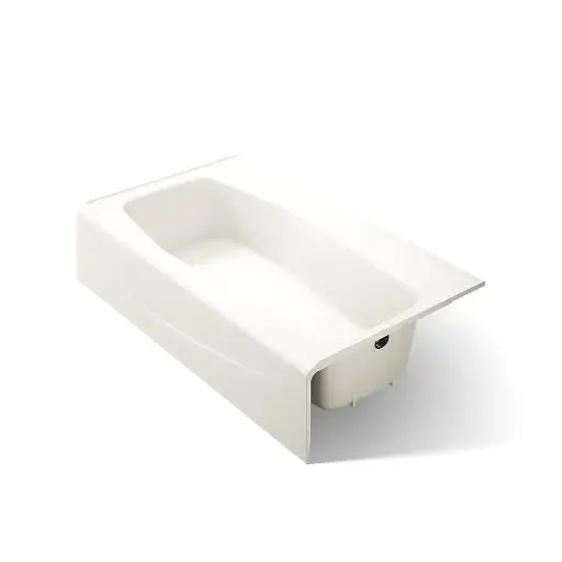 [KOH-714-96] Kohler 714-96 Villager 60" x 34-1/4" Alcove Bath Right Drain Biscuit