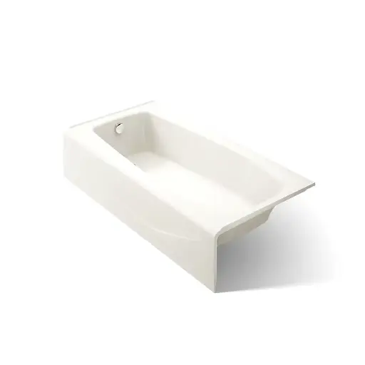 [KOH-715-96] Kohler 715-96 Villager 60" x 30-1/4" Alcove Bath Left Drain Biscuit