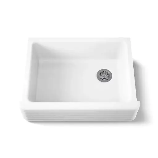 [KOH-7251-0] Kohler 7251-0 Whitehaven Hayridge 29-11/16" Undermount Farmhouse Kitchen Sink White
