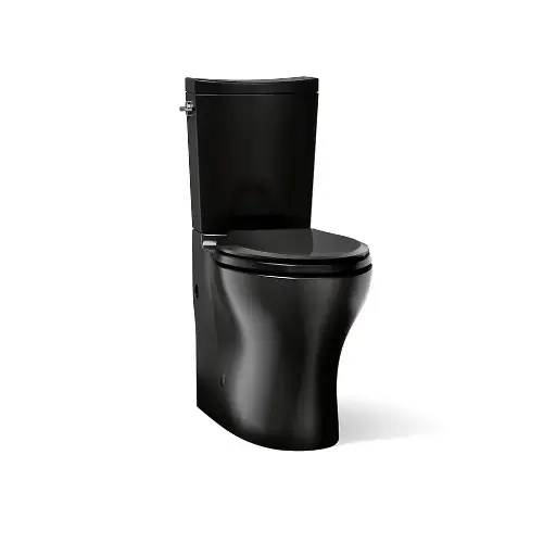 [KOH-75790-7] Kohler 75790-7 Persuade Curv Two Piece Elongated Dual Flush Toilet Black