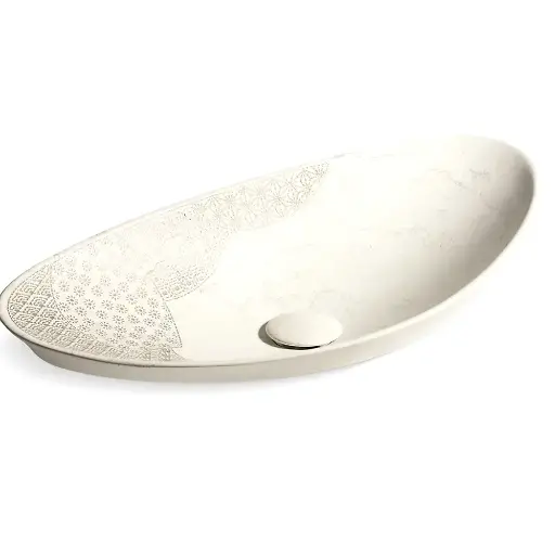 [KOH-8325-CS6] Kohler 8325-CS6 Kensho 28" Oval Vessel Bathroom Sink Biancone
