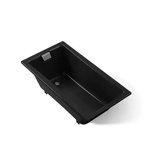 [KOH-850-7] Kohler 850-7 Tea-For-Two 60" x 32" Drop-in Bath Black