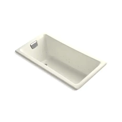 [KOH-852-GH96-96] Kohler 852-GH96-96 Tea-For-Two 60" x 32" Drop-in Heated Air Bath Biscuit