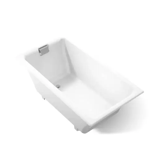 [KOH-855-0] Kohler 855-0 Tea-For-Two 66" x 36" Drop-in Undermount Bath White