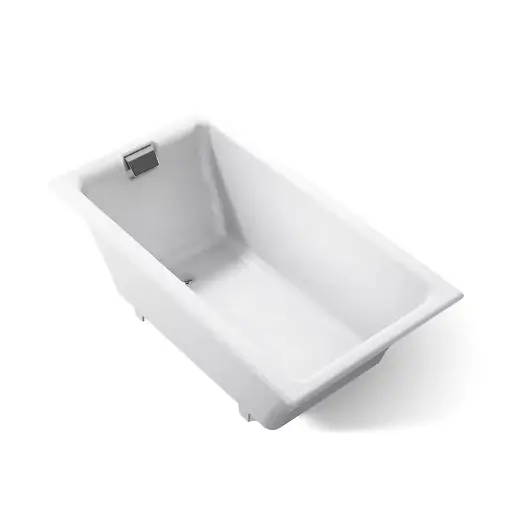 [KOH-855-95] Kohler 855-95 Tea-For-Two 66" x 36" Drop-in Undermount Bath Ice Grey