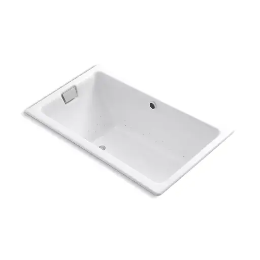 [KOH-856-GH0-0] Kohler 856-GH0-0 Tea-For-Two 66" x 36" Drop-in Heated Air Bath White