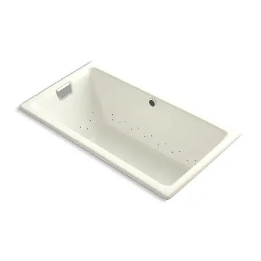 [KOH-856-GHBN-96] Kohler 856-GHBN-96 Tea-For-Two 66" x 36" Drop-in Heated Air Bath Biscuit