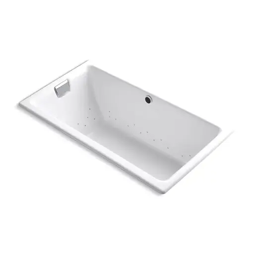 [KOH-856-GHCP-0] Kohler 856-GHCP-0 Tea-For-Two 66" x 36" Drop-in Heated Air Bath White