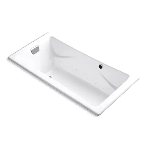 [KOH-865-GH0-0] Kohler 865-GH0-0 Tea-For-Two 71-3/4" x 36" Drop-in Heated Air Bath White