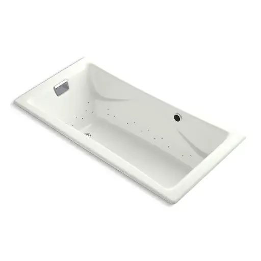 [KOH-865-GHCP-NY] Kohler 865-GHCP-NY Tea-For-Two 71-3/4" x 36" Drop-in Heated Air Bath Dune