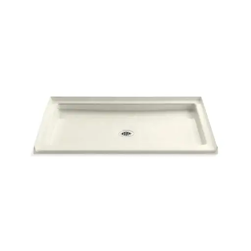 [KOH-9026-96] Kohler 9026-96 Purist 48" x 36" Alcove Shower Base Center Drain Biscuit