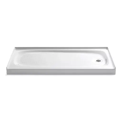 [KOH-9054-0] Kohler 9054-0 Salient 60" x 30" Alcove Shower Base Right Drain White