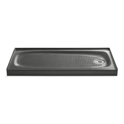 [KOH-9054-58] Kohler 9054-58 Salient 60" x 30" Alcove Shower Base Right Drain Thunder Grey