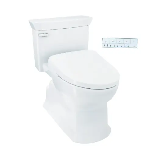 [TOTO-MW9644736CEFGA#01] TOTO MW9644736CEFGA#01 Soiree Washlet+ S7A One Piece Toilet Cotton
