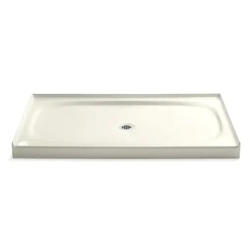 [KOH-9055-96] Kohler 9055-96 Salient 60" x 36" Alcove Shower Base Center Drain Biscuit