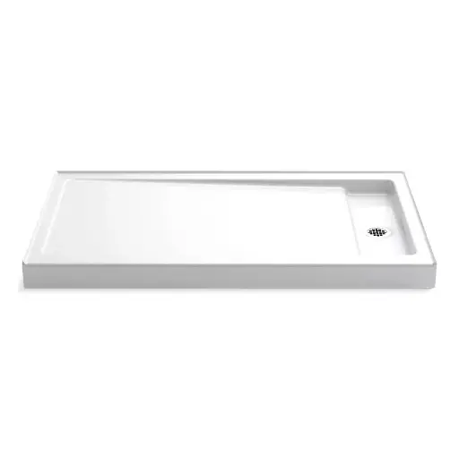 [KOH-9178-0] Kohler 9178-0 Bellwether 60" x 34" Alcove Shower Base Right Drain White