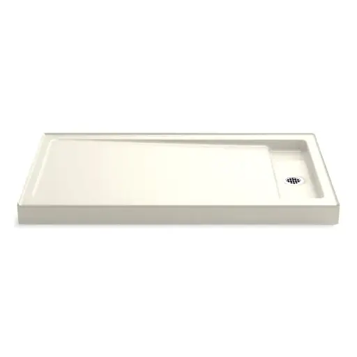 [KOH-9178-96] Kohler 9178-96 Bellwether 60" x 34" Alcove Shower Base Right Drain Biscuit