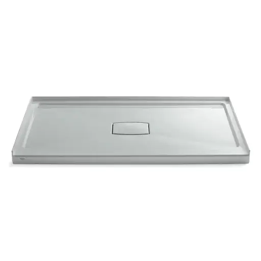 [KOH-9479-95] Kohler 9479-95 Archer 60" x 36" Alcove Shower Base Center Drain Ice Grey