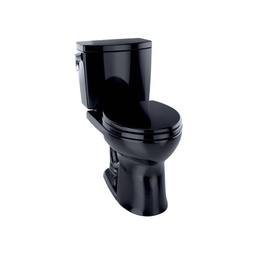 [TOTO-CST453CUF#51] TOTO CST453CUF Drake II Two Piece Round Toilet Ebony