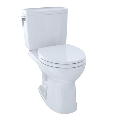 [TOTO-CST453CUFRG#01] TOTO CST453CUFRG Drake II Two Piece Round Toilet Cotton Right Hand