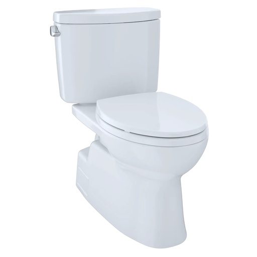 [TOTO-CST474CEFRG#01] TOTO CST474CEFRG Vespin II Two Piece Elongated Toilet Right Lever Cotton