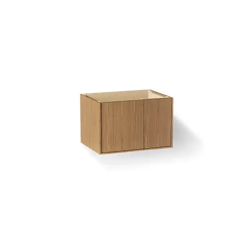 [KOH-99541-R-1WM] Kohler 99541-R-1WM Jute 30" Wall Hung Bathroom Vanity Cabinet Walnut Flax