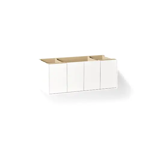 [KOH-99544-1WA] Kohler 99544-1WA Jute 48" Wall Hung Bathroom Vanity Cabinet Linen White