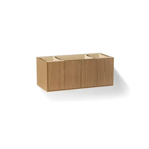 [KOH-99544-1WM] Kohler 99544-1WM Jute 48" Wall Hung Bathroom Vanity Cabinet Walnut Flax