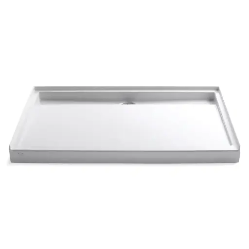 [KOH-9996-0] Kohler 9996-0 Groove 60" x 42" Alcove Shower Base White