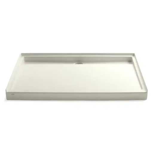 [KOH-9996-96] Kohler 9996-96 Groove 60" x 42" Alcove Shower Base Biscuit