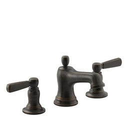 [KOH-10577-4-2BZ] Kohler 10577-4-2BZ Bancroft Widespread Lavatory Faucet With Metal Lever Handles