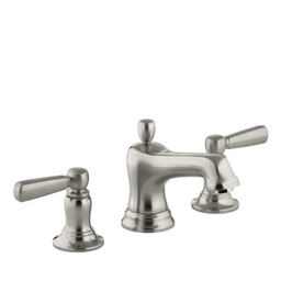 [KOH-10577-4-BN] Kohler 10577-4-BN Bancroft Widespread Lavatory Faucet With Metal Lever Handles
