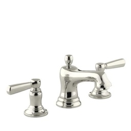 [KOH-10577-4-SN] Kohler 10577-4-SN Bancroft Widespread Lavatory Faucet With Metal Lever Handles