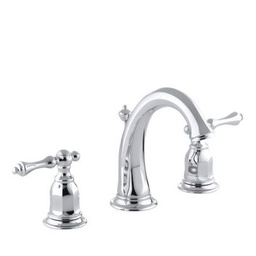 [KOH-13491-4-CP] Kohler 13491-4-CP Kelston Widespread Bathroom Sink Faucet With Lever Handles