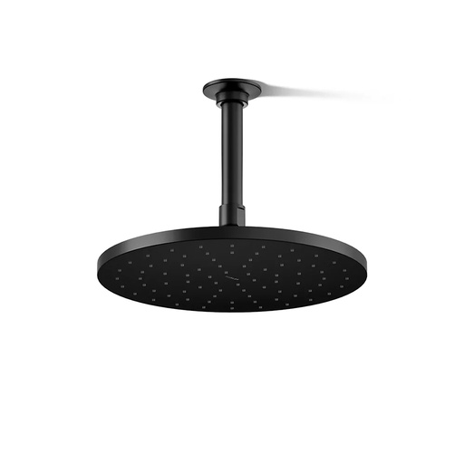 [KOH-13689-BL] Kohler 13689-BL Contemporary Round 10" Single Function Rainhead 2.5 GPM Showerhead Matte Black